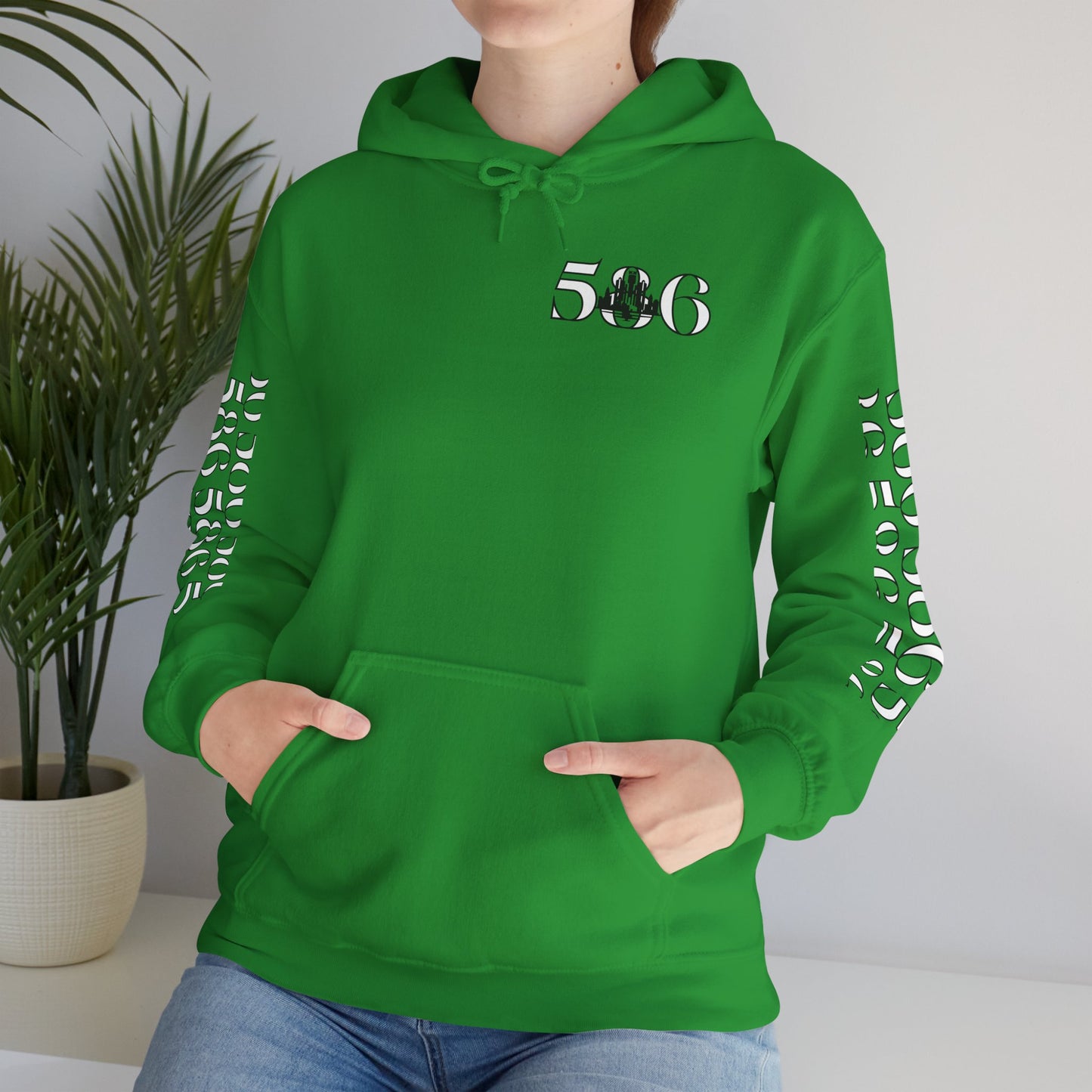586 Skyline w Mi. Art Hoodie Sweatshirt