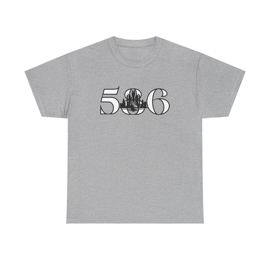 586 Skyline Tee - Unisex Heavy Cotton Shirt