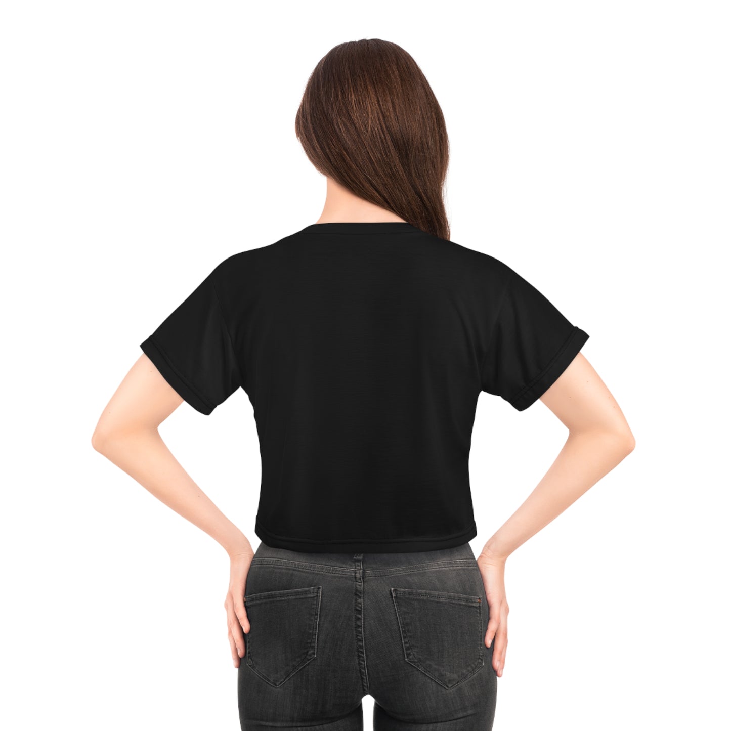 Cropped Tee Clyde the Panda & CCW Logo