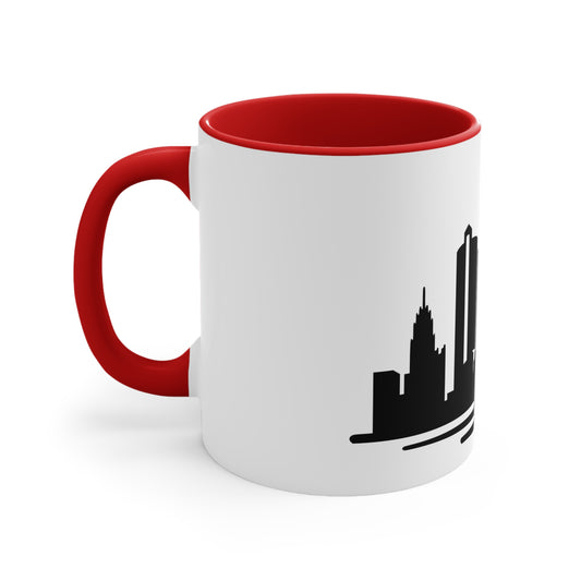 Detroit Skyline Mug - 11oz Accent Coffee Cup