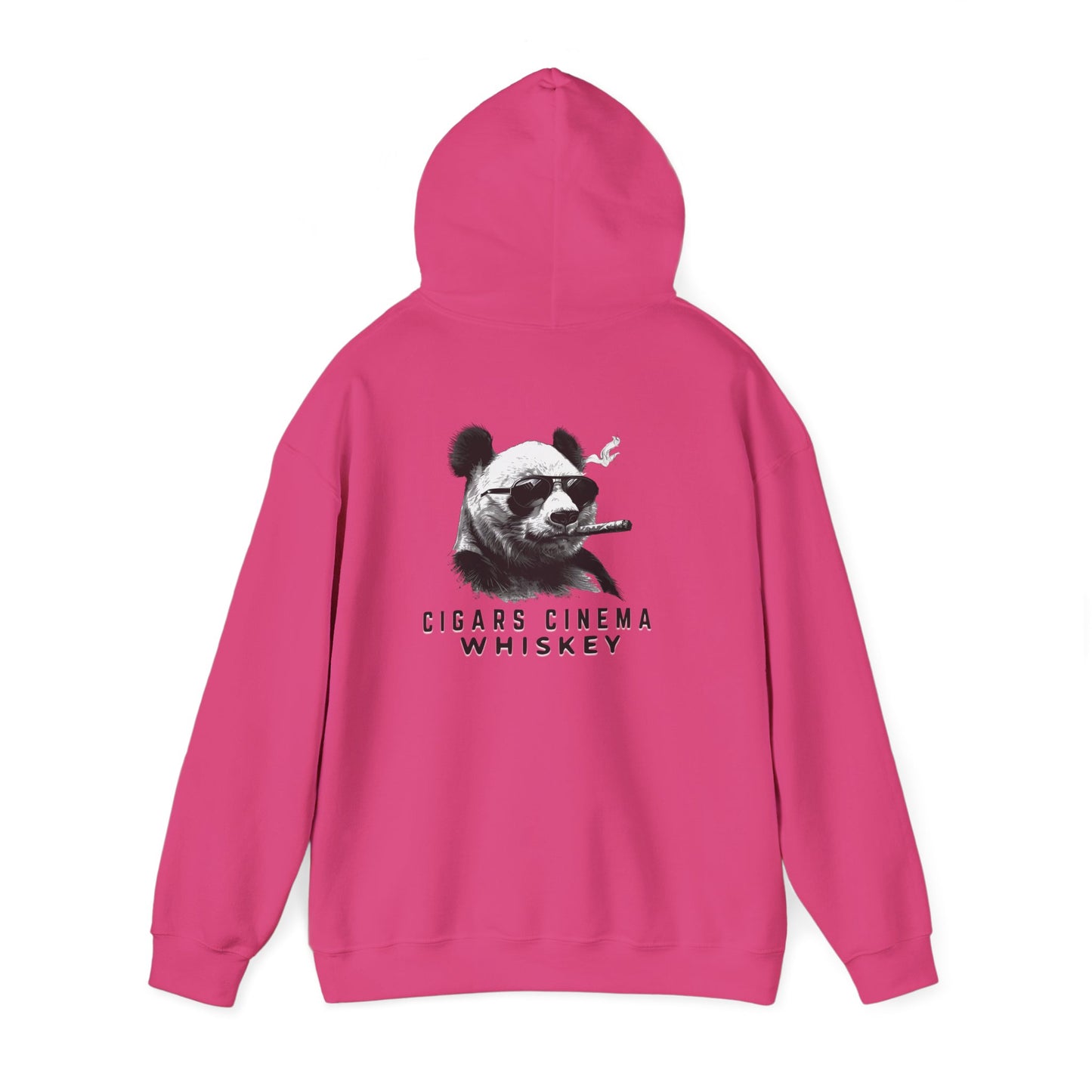 Cigars Cinema Hoodie, Cozy Unisex Sweatshirt for Film Lovers, Gift for Whiskey Enthusiasts, Perfect for Movie Nights, Holiday Apparel
