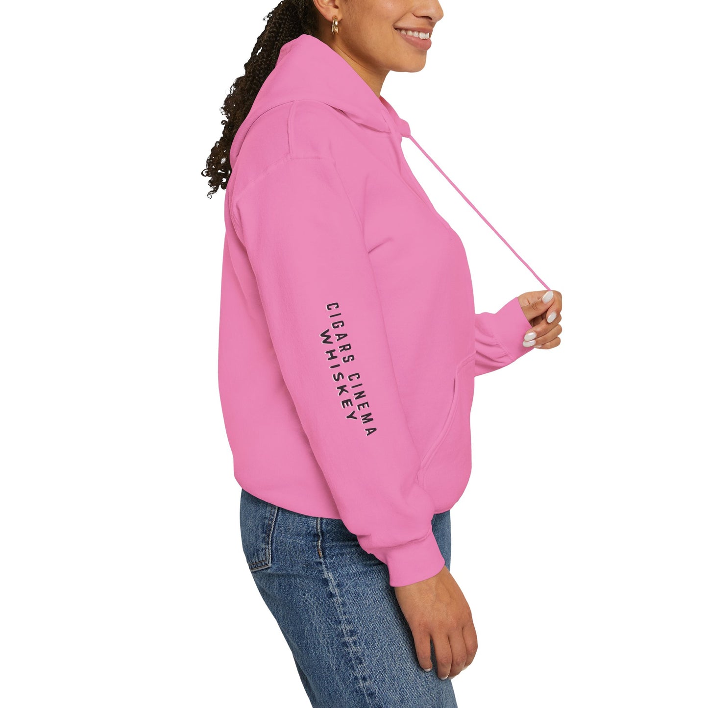 Cigars & Whiskey Bonfire Hoodie - Unisex Heavy Blend Sweatshirt