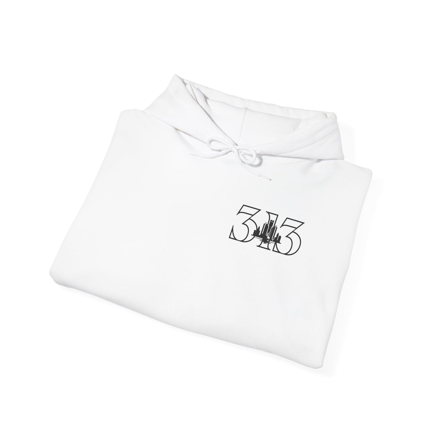 313 Skyline w Mi. Art Hoodie Sweatshirt Ver