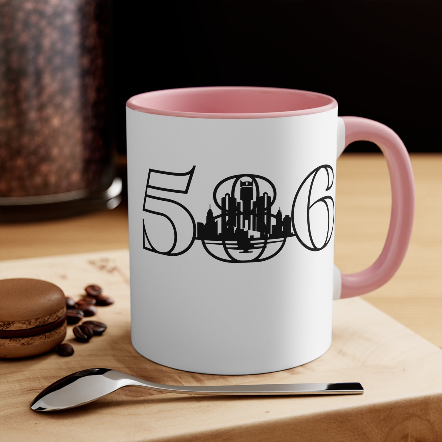 586 Skyline - Colorful Accent 11oz Mug