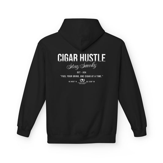 Cigar Hustle Hoodie — "Stay Smoky" Graphic Pullover