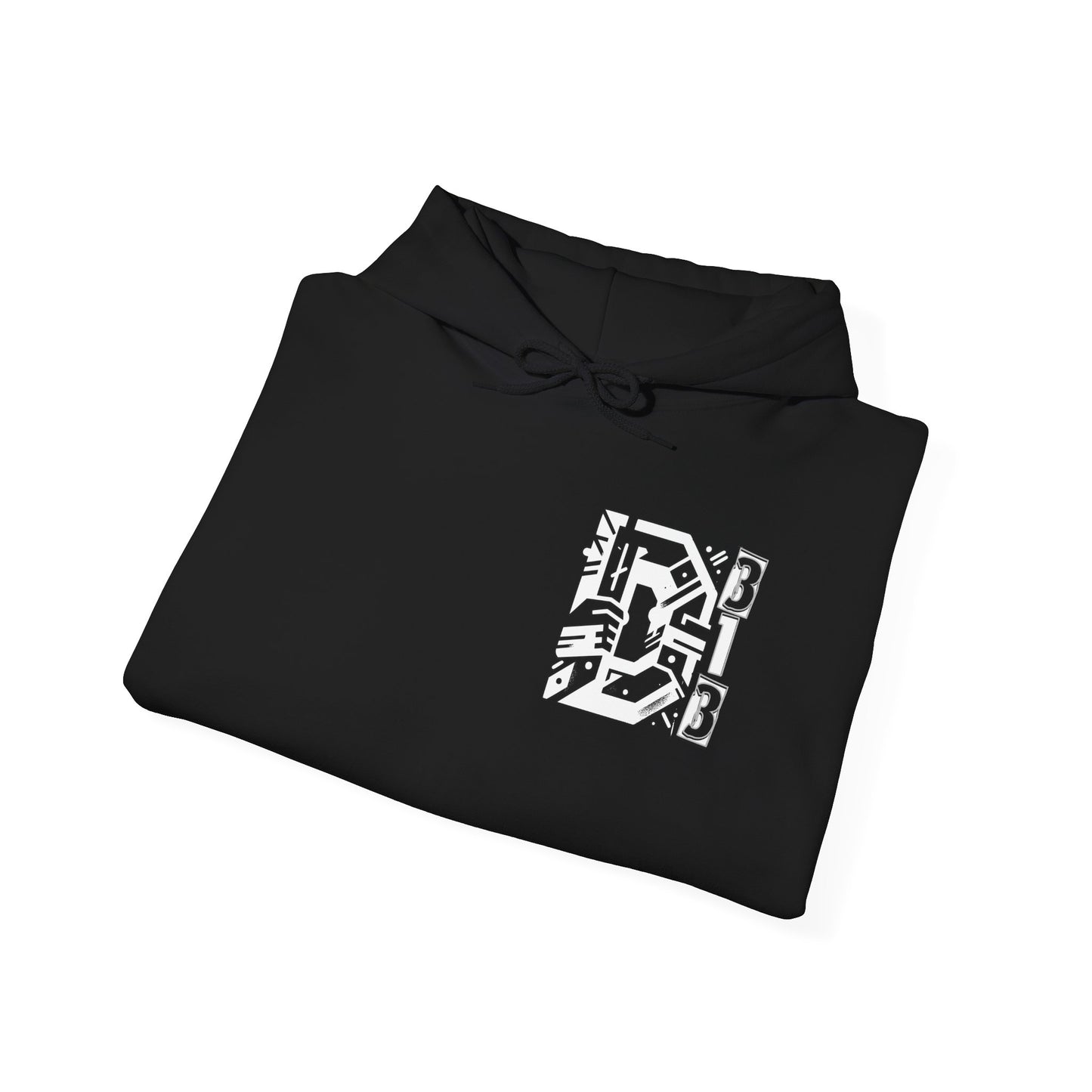 D-Hard 313 Detroit Hustle Hoodie (White Print)