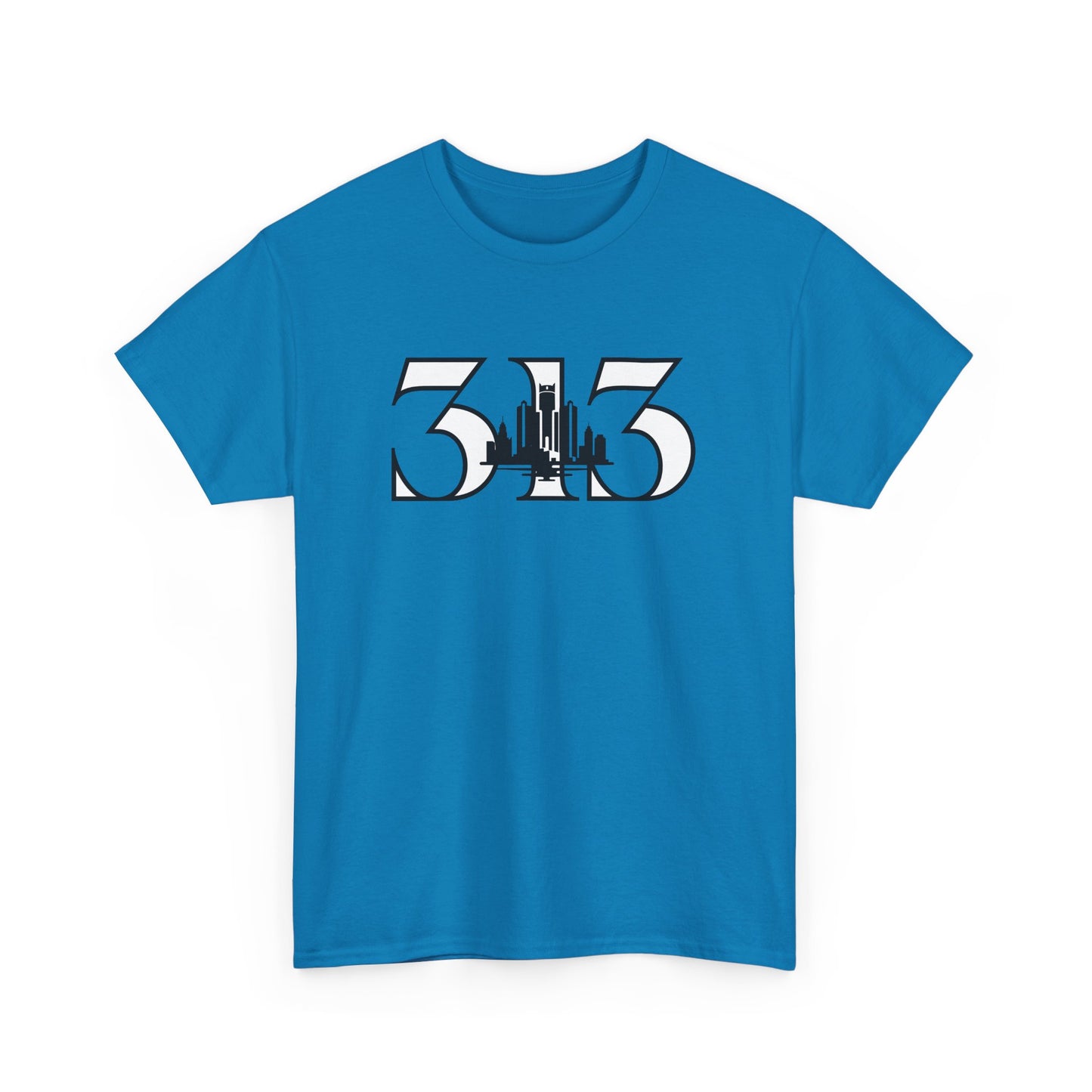 313 Skyline Tee - Unisex Heavy Cotton Shirt