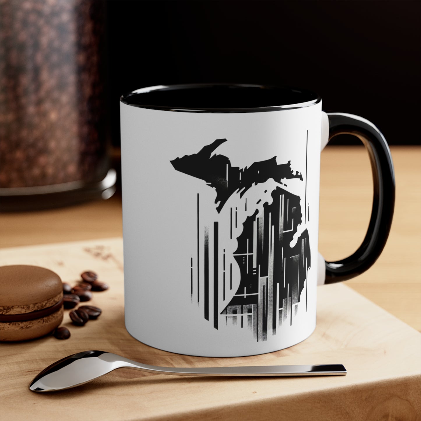 Mi-Mug Colorful Accent Mug - 11oz Coffee Cup for Nature Lovers