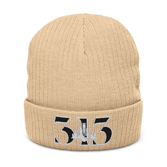 313 Skyline Beanie  Embroidered