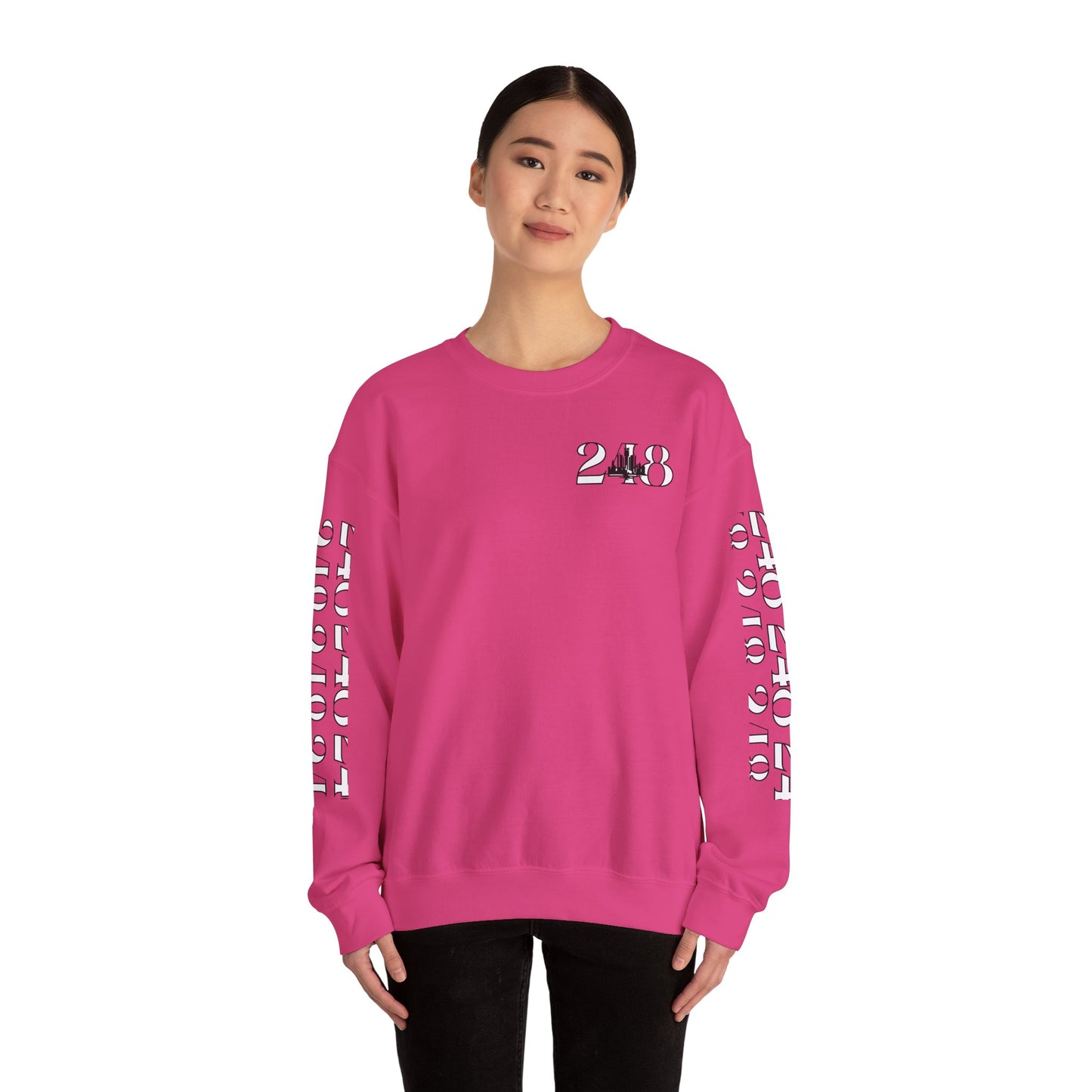248 Skyline w Mi.Art Sweatshirt - Unisex Crewneck