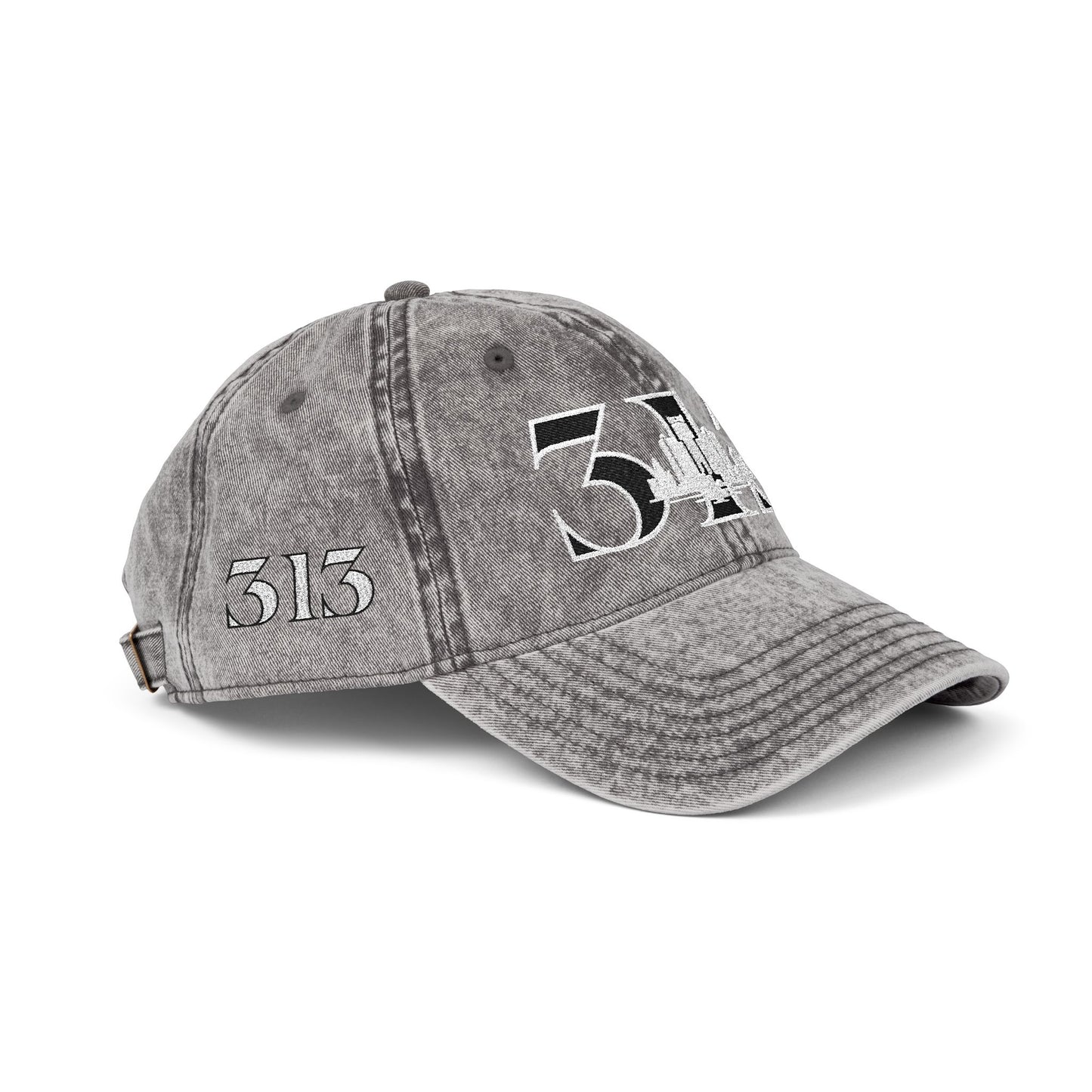 313 Skyline Vintage Embroidered Cap