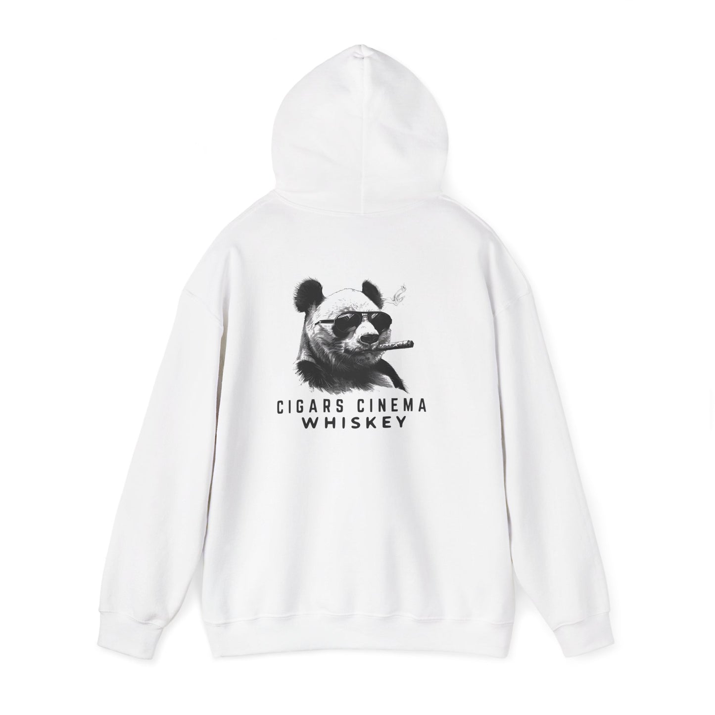 Cigars Cinema Hoodie, Cozy Unisex Sweatshirt for Film Lovers, Gift for Whiskey Enthusiasts, Perfect for Movie Nights, Holiday Apparel