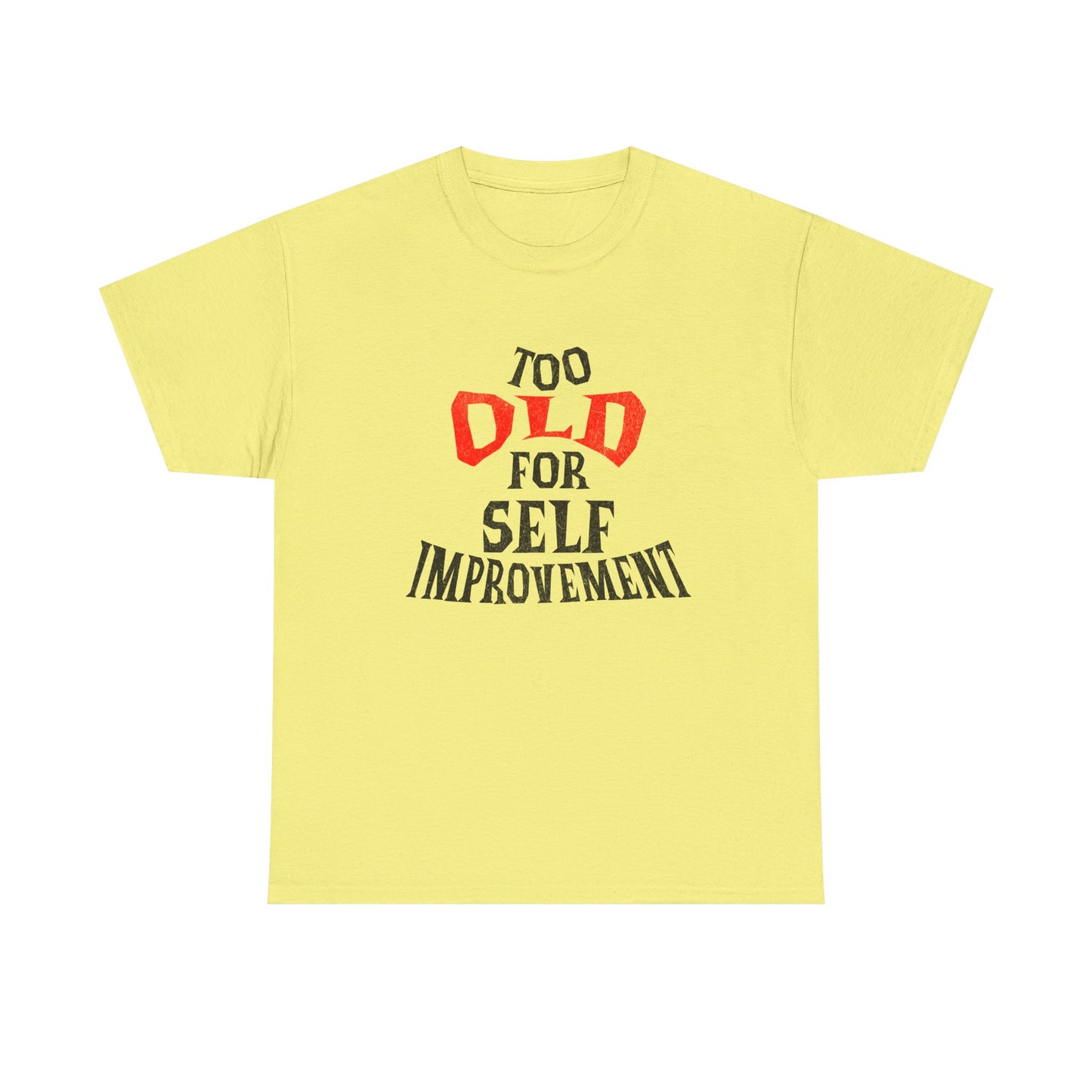 Too Old For Self Improvement