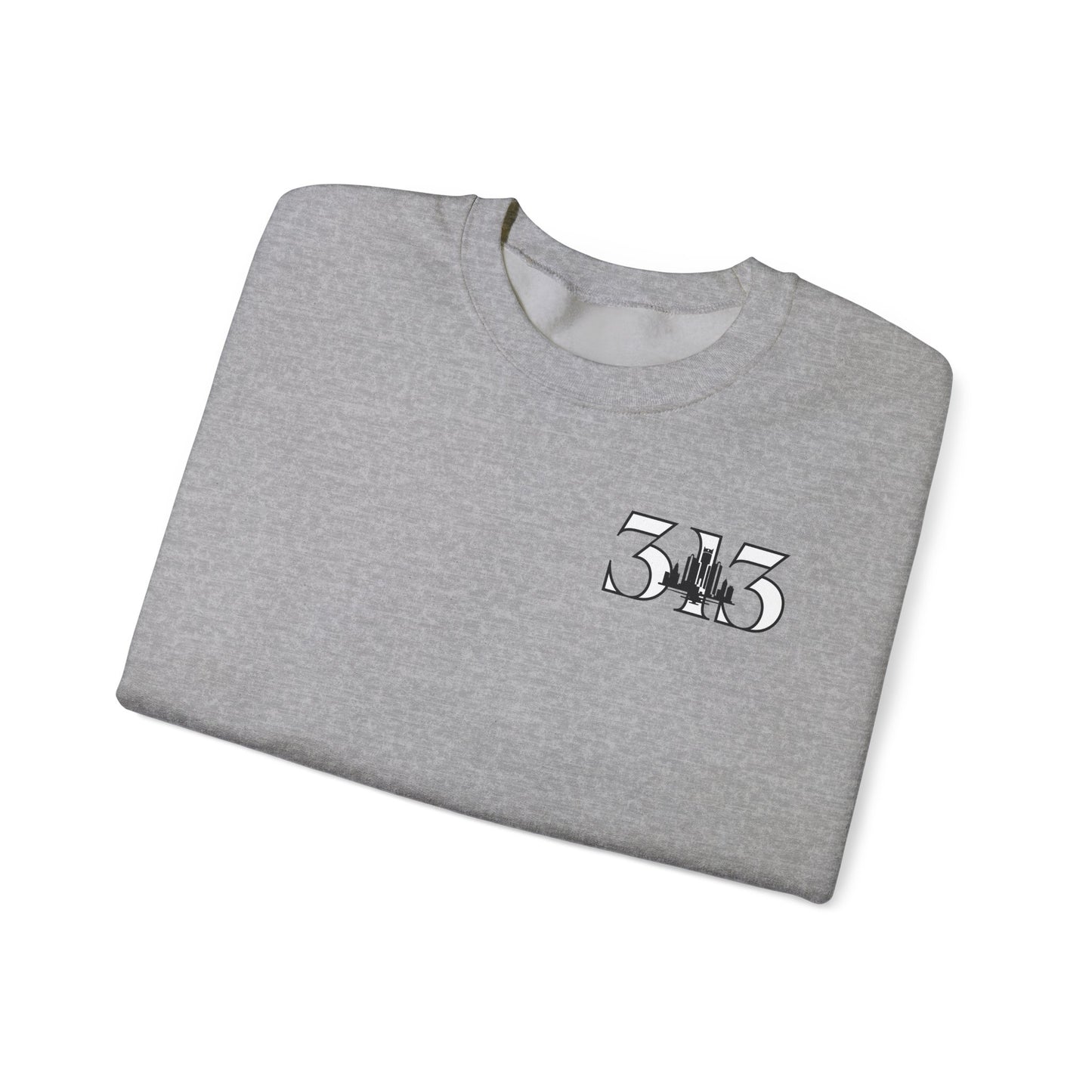 313 Skyline w Mi.Art Sweatshirt - Unisex Crewneck