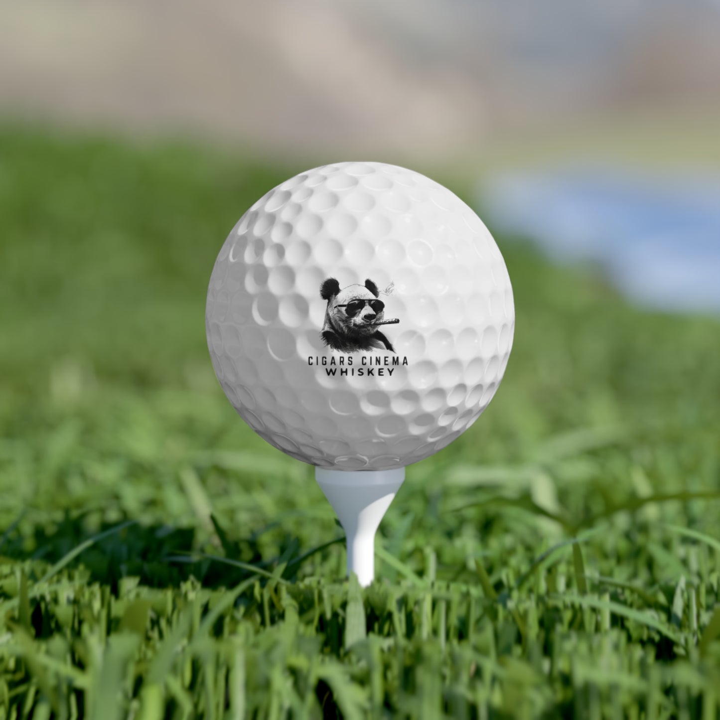 Whiskey Panda Golf Balls - 6 Pack
