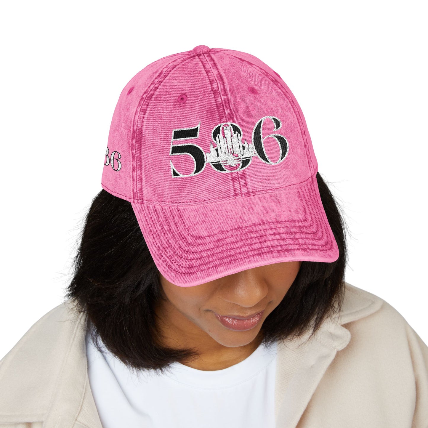 586 Skyline Vintage Embroidered Cap