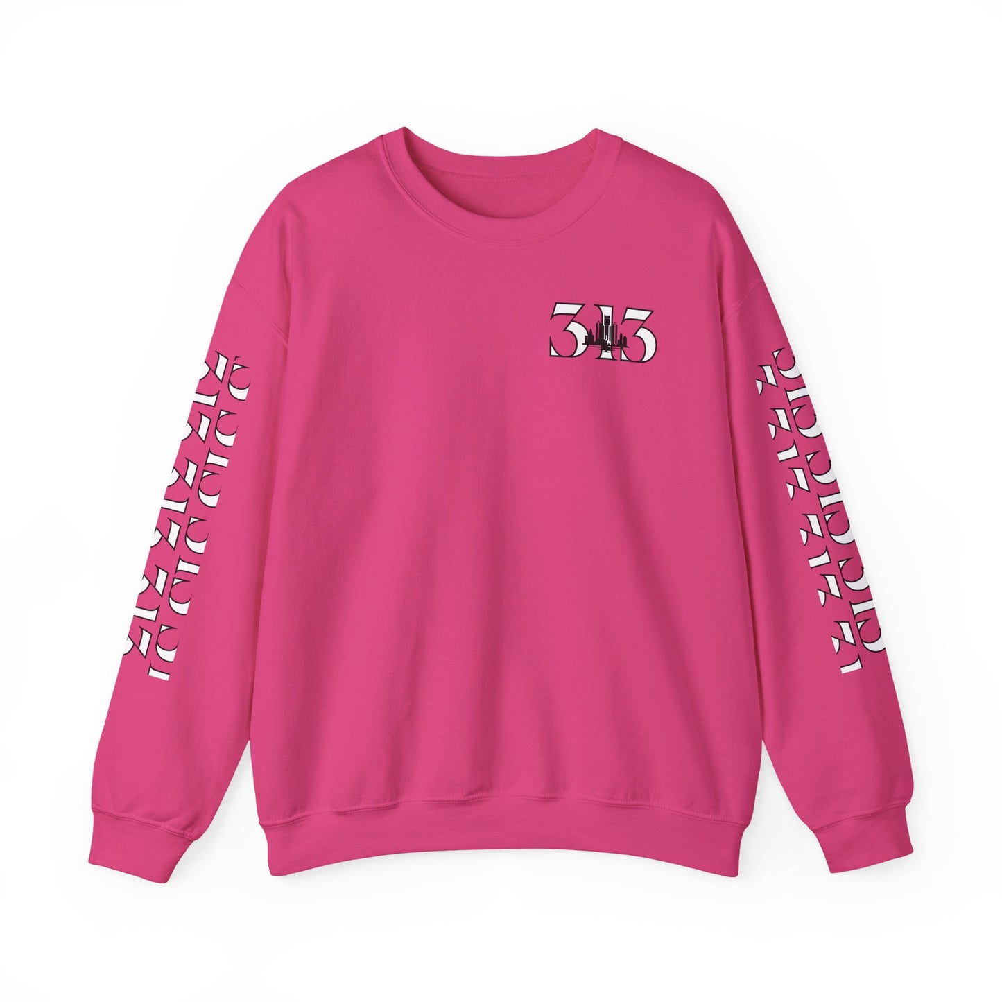 313 Skyline w Mi.Art Sweatshirt - Unisex Crewneck