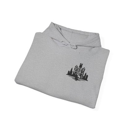 Detroit  Skyline 313  w Mi. Art Hoodie Sweatshirt