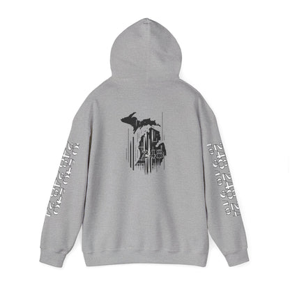 248 Skyline w Mi. Art Hoodie Sweatshirt