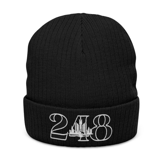 248 Skyline Beanie  Embroidered
