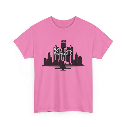 Detroit Skyline 248  Tee