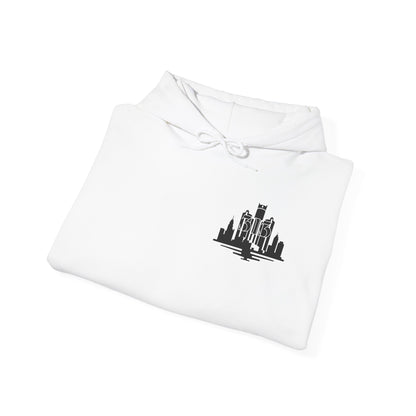 Detroit  Skyline 313  w Mi. Art Hoodie Sweatshirt