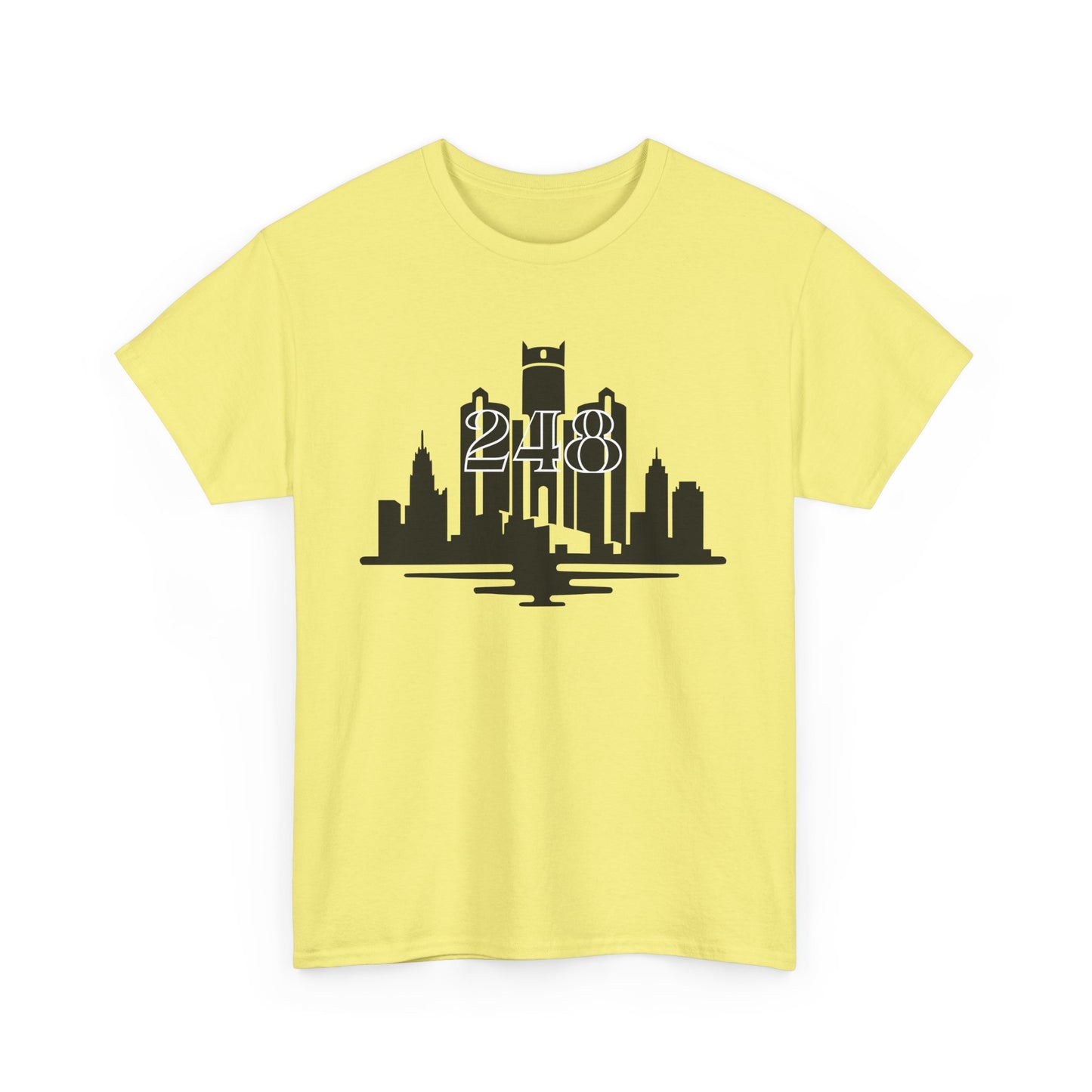 Detroit Skyline 248  Tee