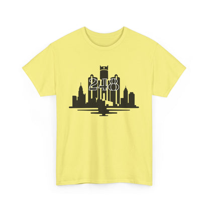 Detroit Skyline 248  Tee