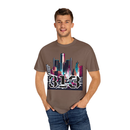 Detroit 313 Hyper Color T-shirt