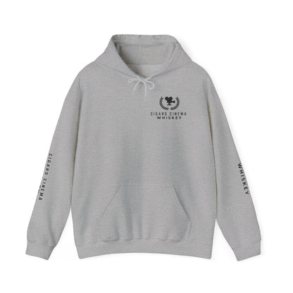 Cigars & Whiskey Bonfire Hoodie - Unisex Heavy Blend Sweatshirt