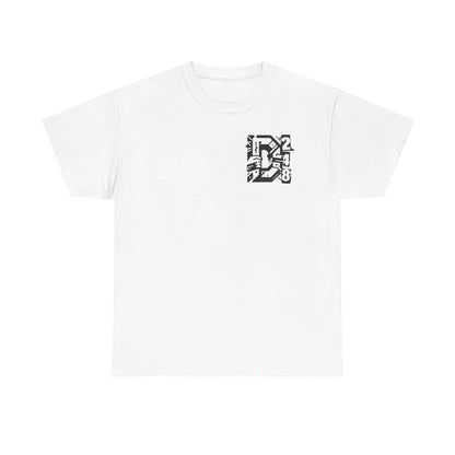 248 D-Hard & quote Hustle in my veins Detroit in my heart Graphic Tee -