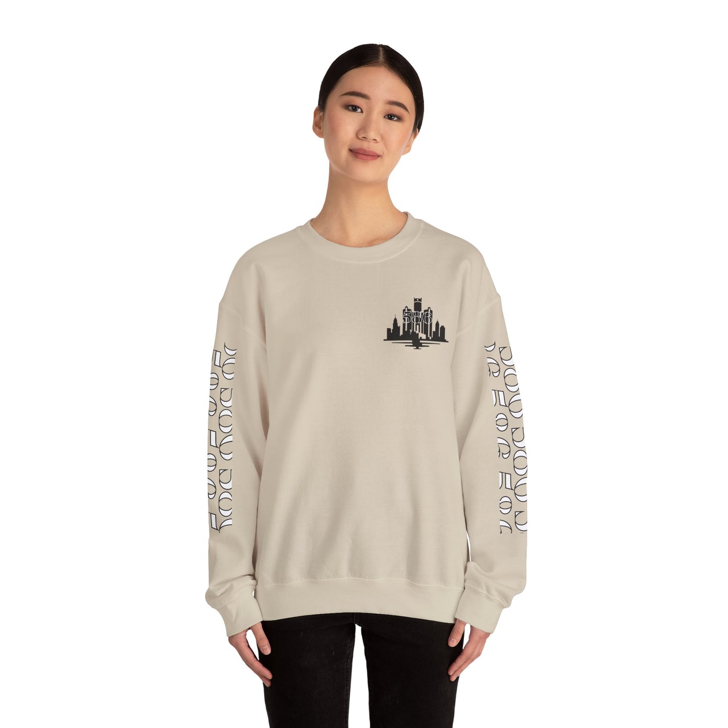 Det Skyline 586 w Mi.Art Sweatshirt - Unisex Crewneck