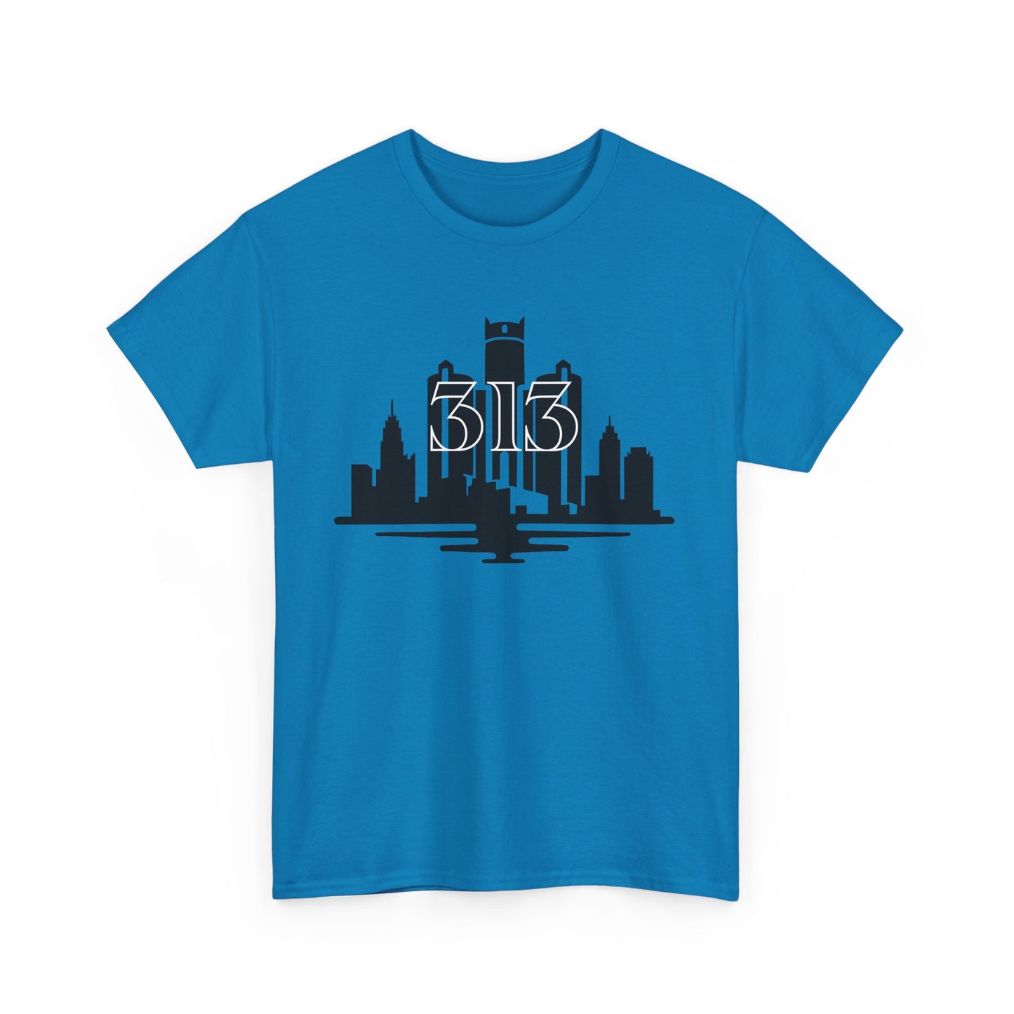 Detroit  Skyline 313 T-Shirt