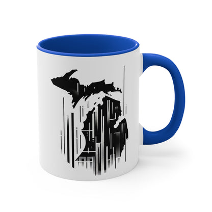 Mi-Mug  Colorful Accent Mug - 11oz Coffee Cup for Nature Lovers
