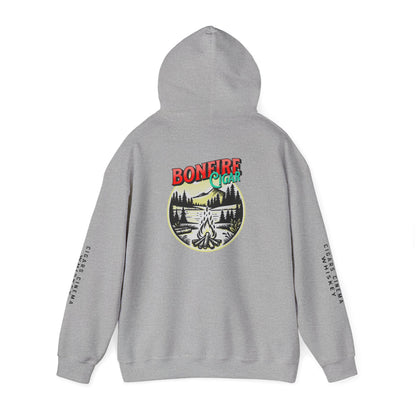 Cigars & Whiskey Bonfire Hoodie - Unisex Heavy Blend Sweatshirt