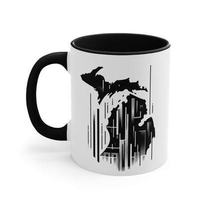 Mi-Mug  Colorful Accent Mug - 11oz Coffee Cup for Nature Lovers