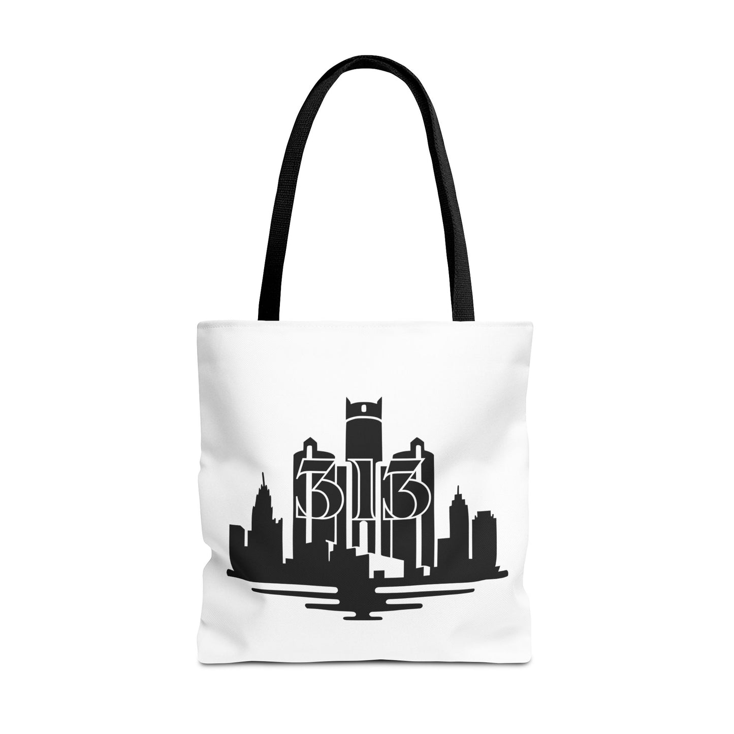Detroit Skyline 313 - Tote