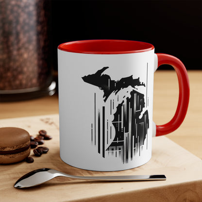 Mi-Mug  Colorful Accent Mug - 11oz Coffee Cup for Nature Lovers