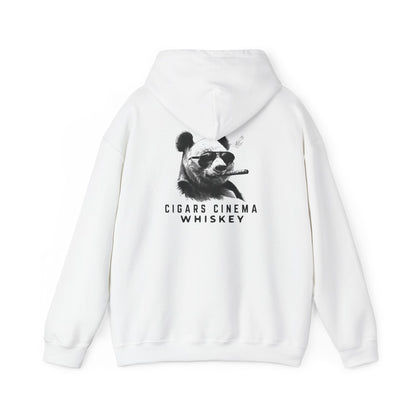 Cigars Cinema Hoodie, Cozy Unisex Sweatshirt for Film Lovers, Gift for Whiskey Enthusiasts, Perfect for Movie Nights, Holiday Apparel