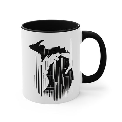 Mi-Mug  Colorful Accent Mug - 11oz Coffee Cup for Nature Lovers