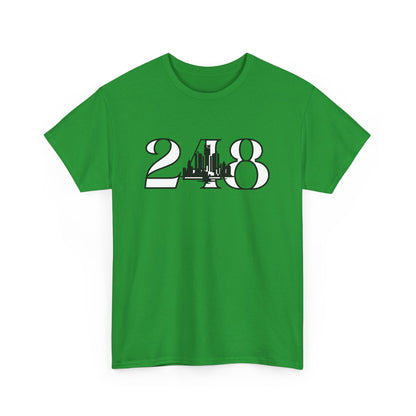 248 Skyline Tee - Unisex Heavy Cotton Shirt