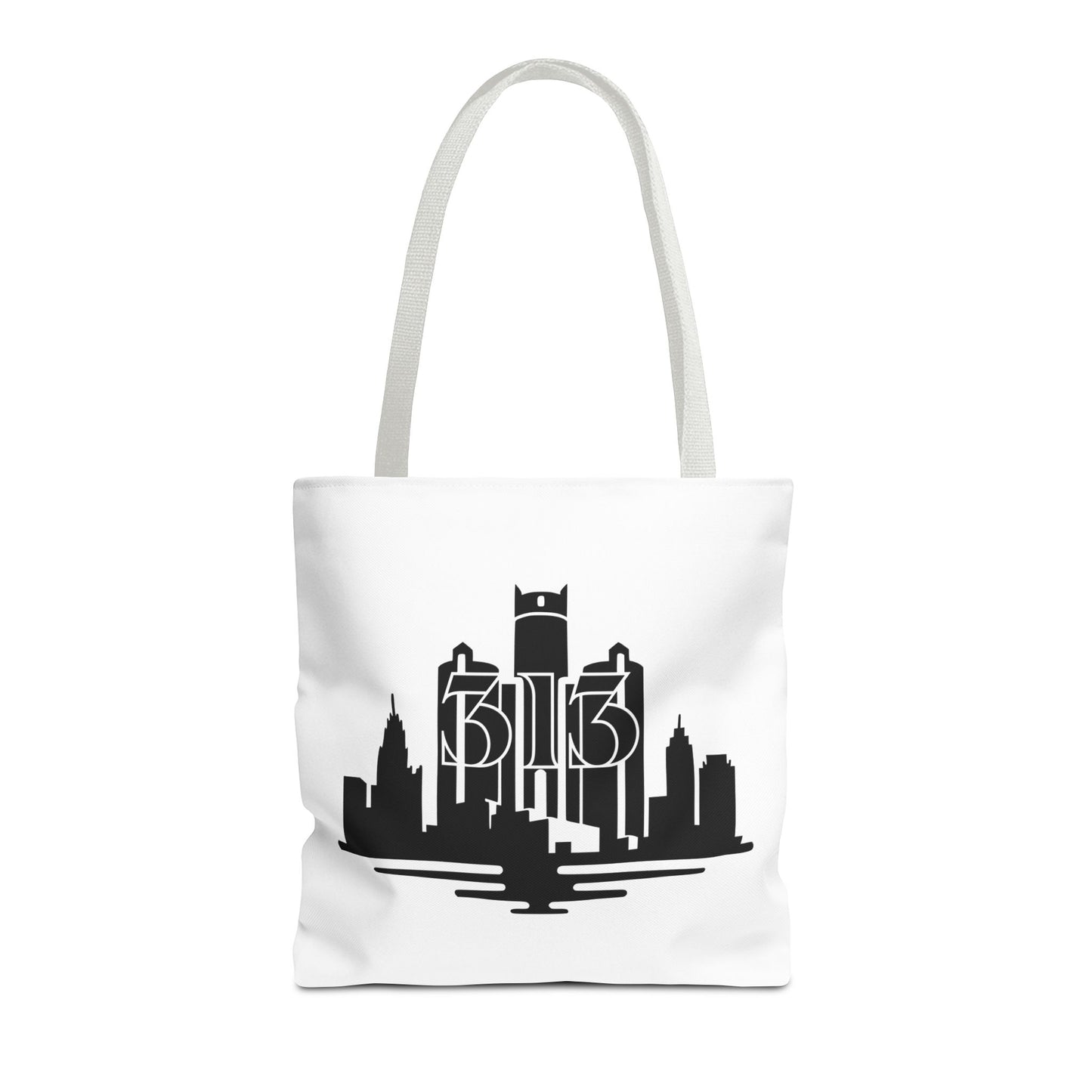 Detroit Skyline 313 - Tote