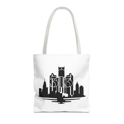 Detroit Skyline 313 - Tote
