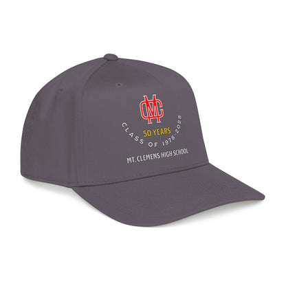 50 Years Anniversary Mid-Profile Baseball Cap — Retro MC Logo Snapback