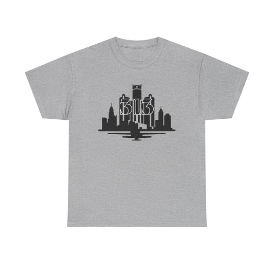 Detroit  Skyline 313 T-Shirt