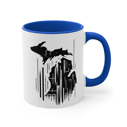 Mi-Mug  Colorful Accent Mug - 11oz Coffee Cup for Nature Lovers