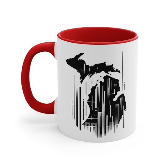 Mi-Mug  Colorful Accent Mug - 11oz Coffee Cup for Nature Lovers