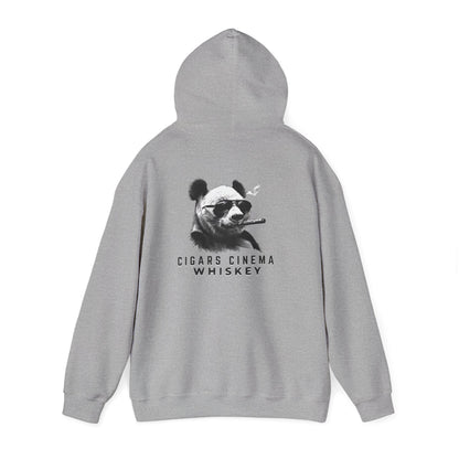Cigars Cinema Hoodie, Cozy Unisex Sweatshirt for Film Lovers, Gift for Whiskey Enthusiasts, Perfect for Movie Nights, Holiday Apparel