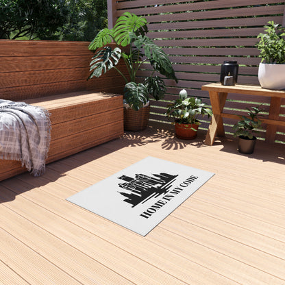 Detroit Skyline 586     Outdoor Rug