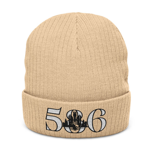 586 Skyline Beanie  Embroidered